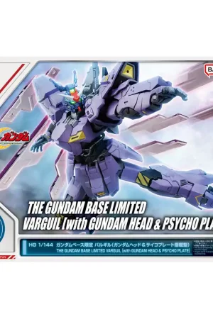 Offre Limitée HG 1/144 GUNDAM BASE LIMITED VARGUIL (WITH GUNDAM HEAD AND PSYCHO PLATE)