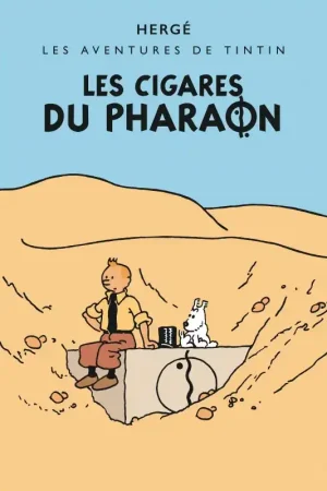 CARTE POSTALE TINTIN LES CIGARES DU PHARAON COLORISE Garantie Incluse